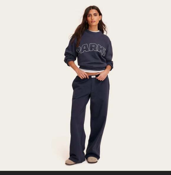 Parke Pants - Parke x Target Women’s High Rise Boxer Sweatpants in Navy NWT